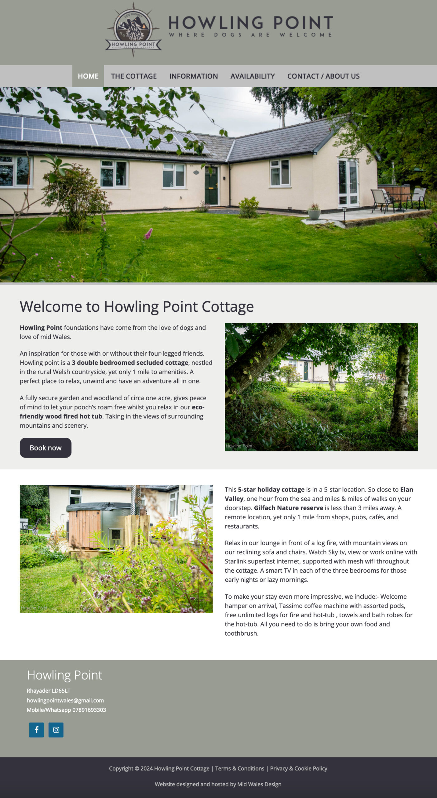 Howling Point holiday Cottage